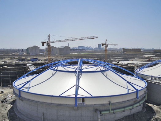 遵义市污水池加盖膜结构景观 - 厂家